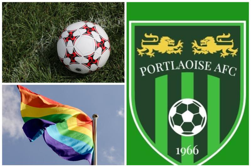 LGBT+ Midland teams up for soccer in Portlaoise