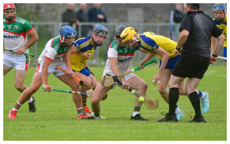 Late Quinn goal seals victory for Abbeyleix and Division 1 final place