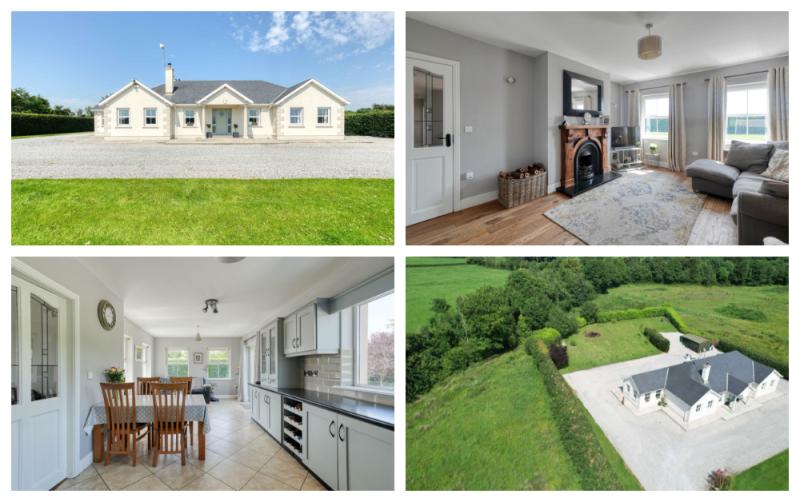 PICTURES: See inside this stylish four-bed Laois bungalow on two acres 