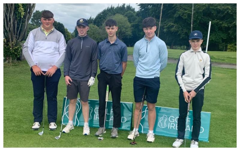 Junior golfers from Laois golf club secure place in All-Ireland final