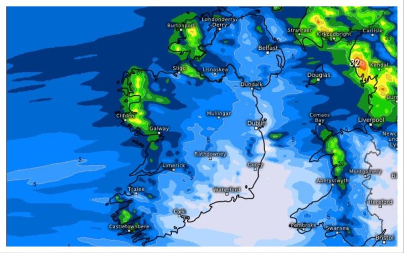 Met &Eacute;ireann pinpoints when we can expect improvements to weather in latest weekend forecast