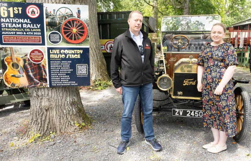 Laois launches return of National Steam Rally 2025!