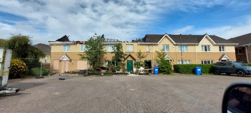 UPDATE:  'No-one injured' in severe fire in Laois housing estate