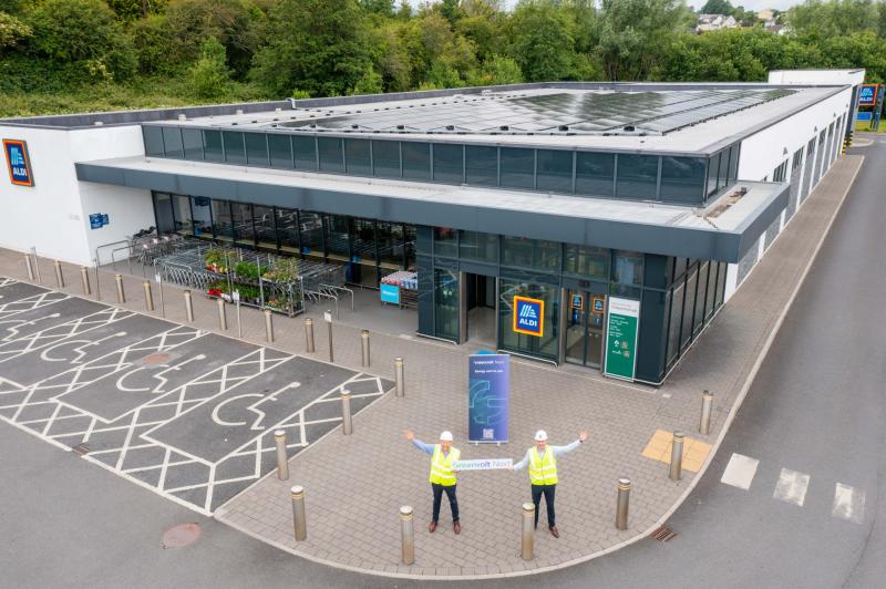 Two Laois supermarkets have begun generating electricity