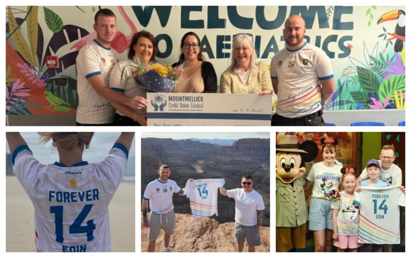 Emotional handover of €23,000 donations in Laois teen's memory