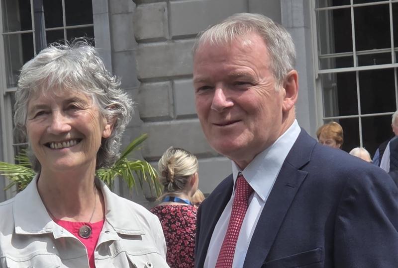 "Game on": Laois TD Brian Stanley backs Áras election candidate