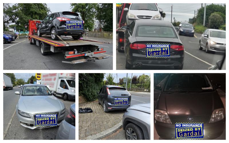 Cars seized in garda clampdown in Laois 