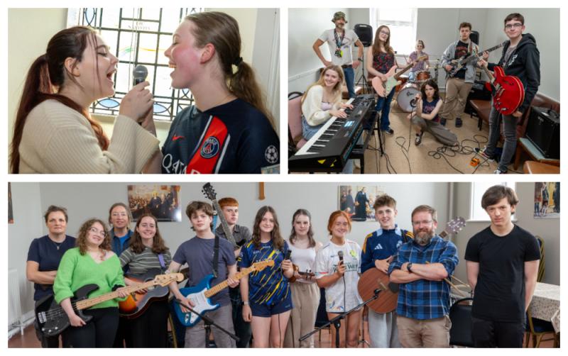 PICTURES: Laois musicians raise the roof in exciting music project