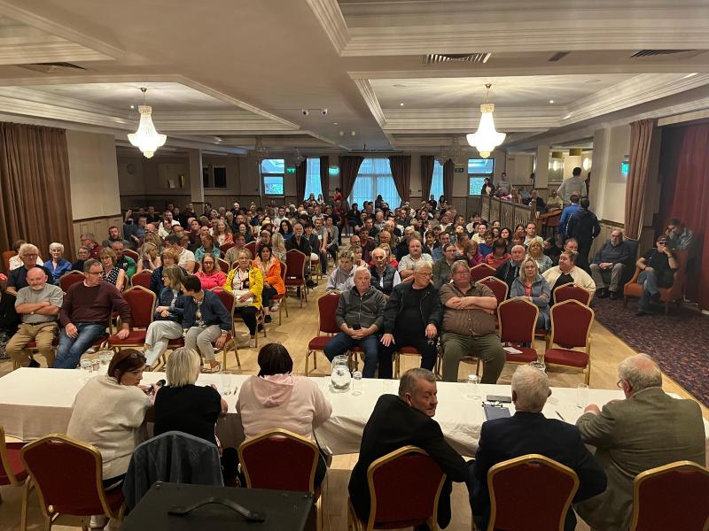 Hundreds attend public meeting over Laois IPAS plans