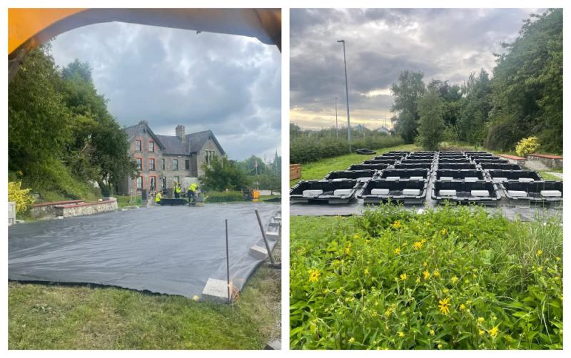 Work underway to make Laois heritage site greener 