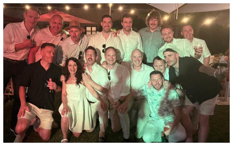 Portlaoise GAA royalty at Laois GAA legend&rsquo;s Roman wedding