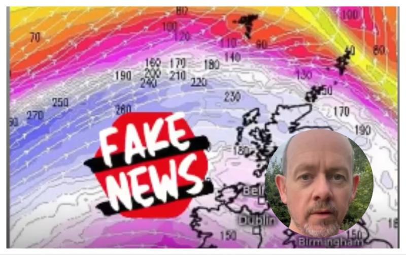 'Nothing but scaremongering' - Weather expert calls out fake 300km/h winds report