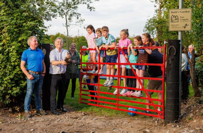 Excitement in Laois with opening of first official campsite
