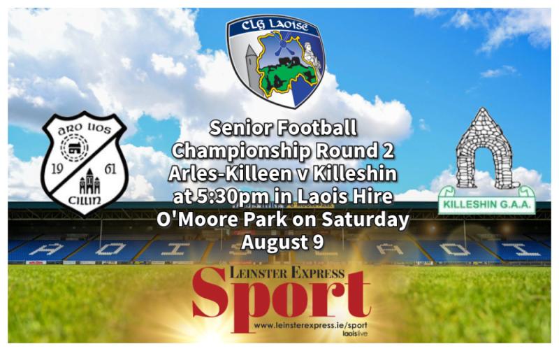 LIVE BLOG: Arles-Killeen take on Killeshin for a place in the Laois GAA SFC quarter-finals