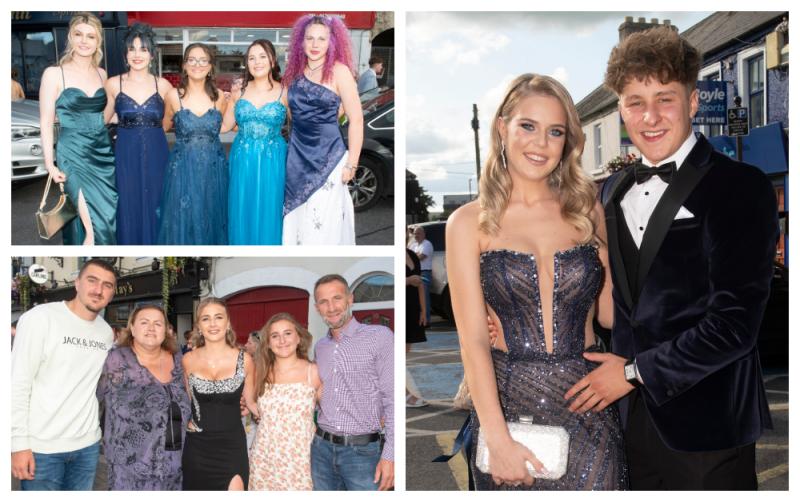 PICTURES: Portlaoise schools celebrate fun filled debs night 