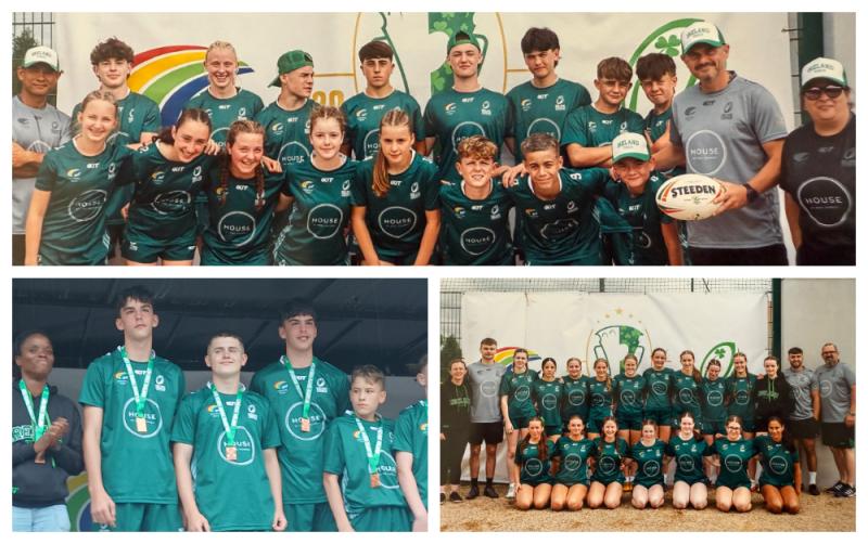 Laois touch rugby star plays his part as Ireland secure Bronze medal at Atlantic Youth Touch Cup