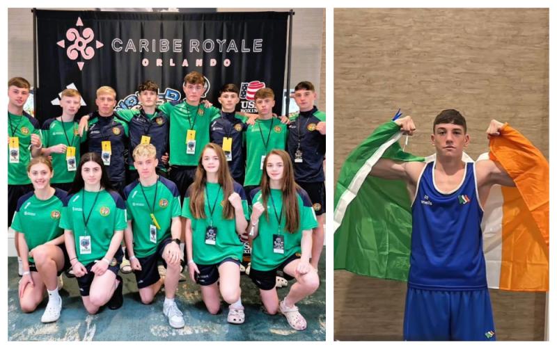 Gold glory for Portlaoise boxer in America