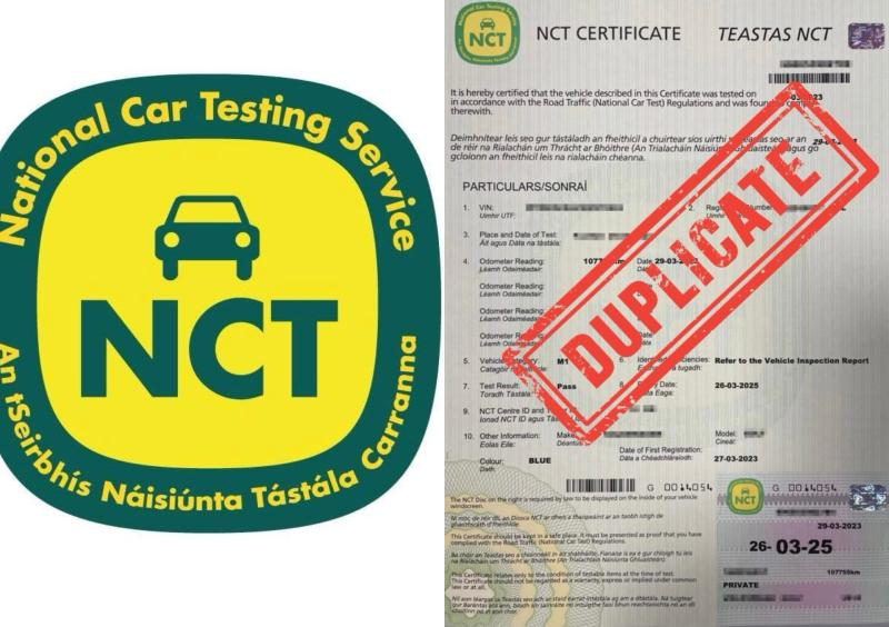 Little-known NCT trick to get a 'duplicate' if Irish motorists lose valuable document 