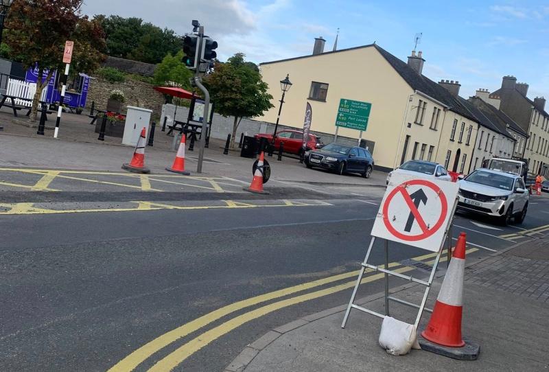 Laois town to keep one way street after roadworks for trial period