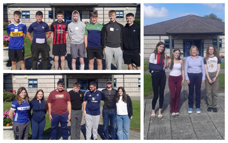 Laois college sixth years celebrate 'outstanding' leaving certificate results