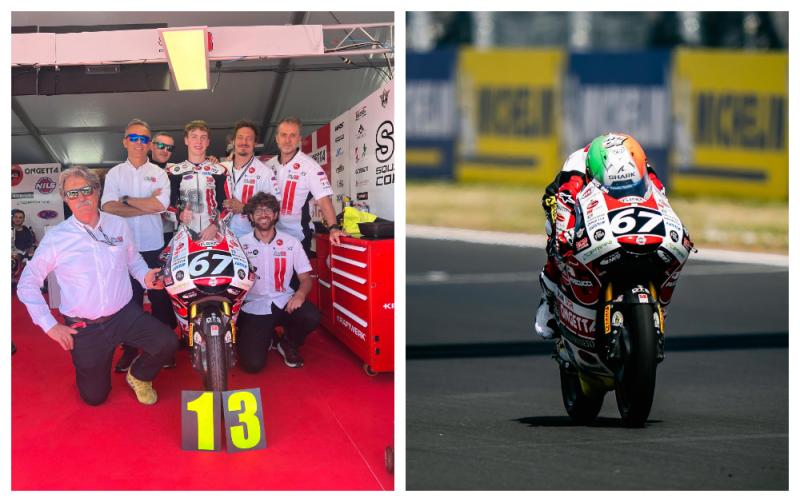 Laois rider scores Moto3 Championship points on debut double-header