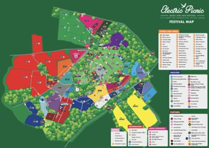 Electric Picnic release official festival site map!