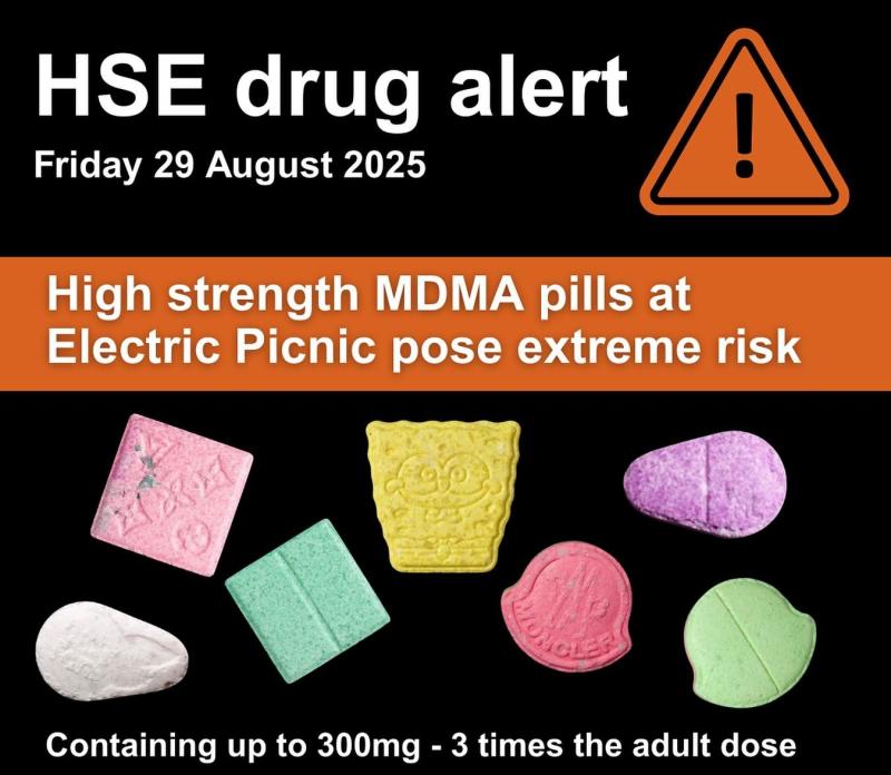 BREAKING: Warning of 'extreme risk' posed by drugs circulating at Electric Picnic