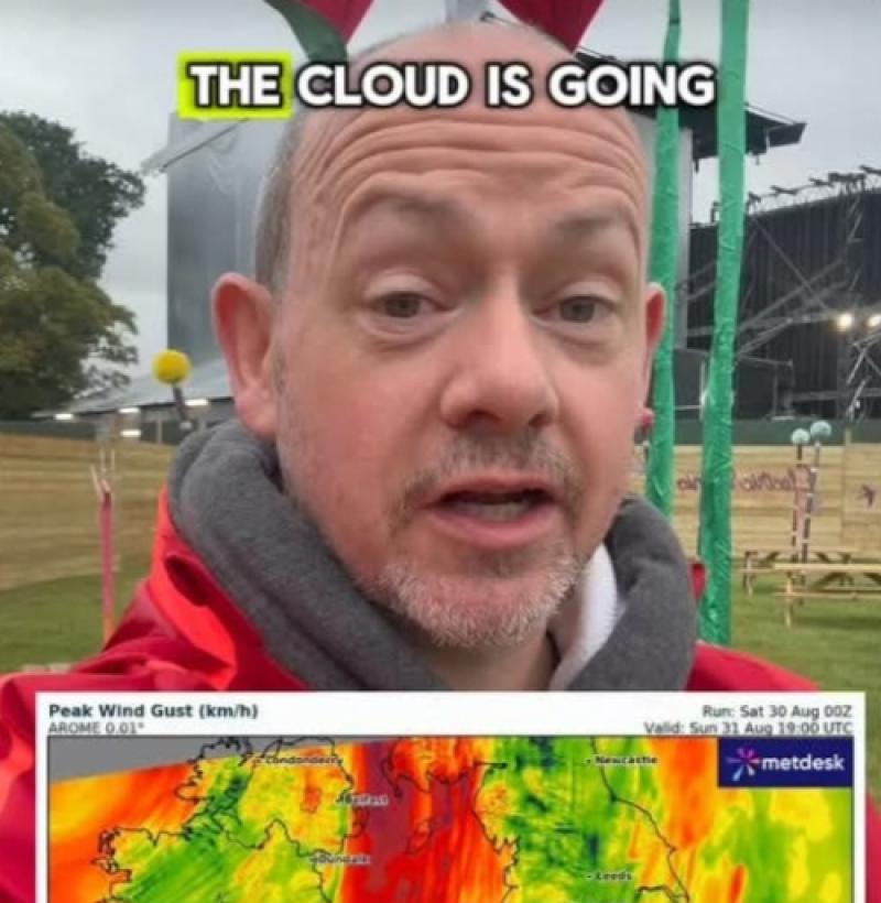 Upbeat Electric Picnic weather update issued from Stradbally site