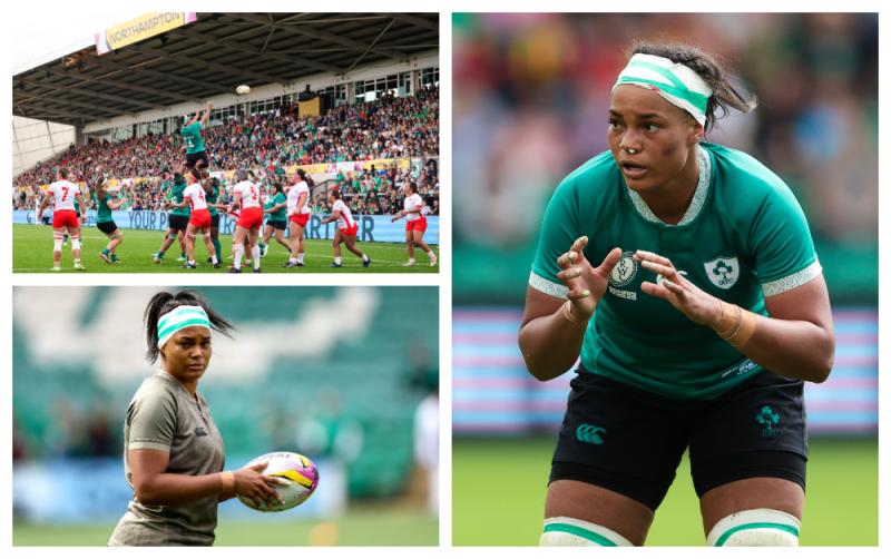 Former Portlaoise RFC player shines for Ireland at Women’s Rugby World Cup