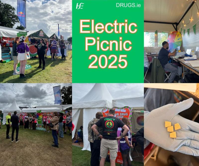 HSE thanks Electric Picnic and reveals how many drug samples were tested  