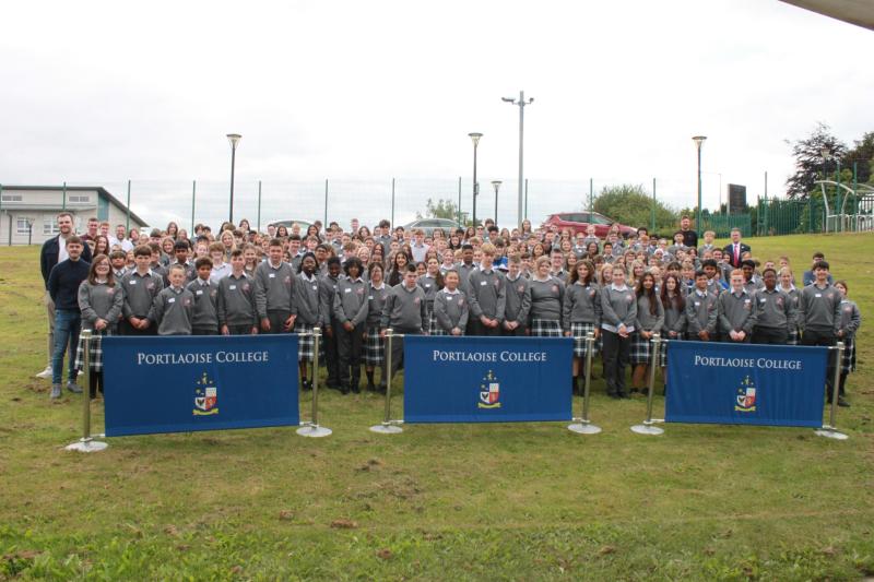 Laois school  now has over 1,000 pupils