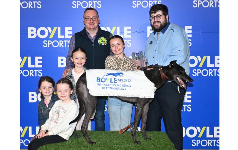 Laois greyhound the pride of Ramsbottom family after Irish Greyhound Derby win