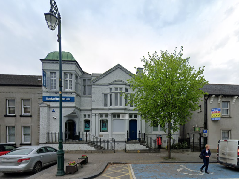 Planning application lodged for protected bank building in Laois