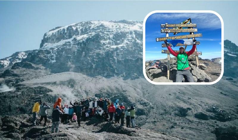 Laois flag waved on Kilimanjaro as Mountmellick fundraiser reaches new heights