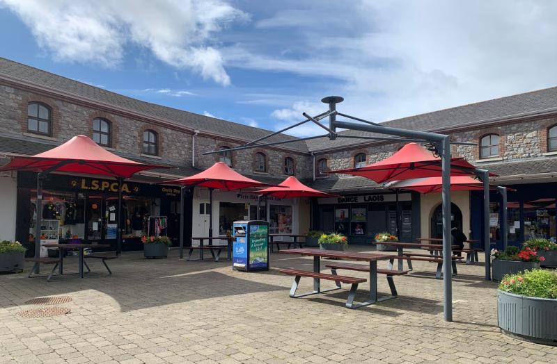 Damage to canopy in 'hidden gem' Portlaoise shopping square