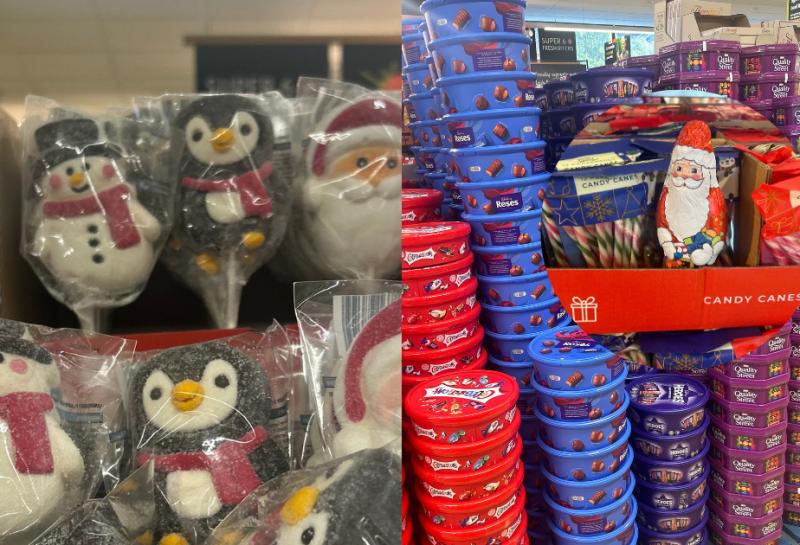 Is it Christmas? Chocolate Santas, candy canes and Roses spotted in Irish Aldi stores