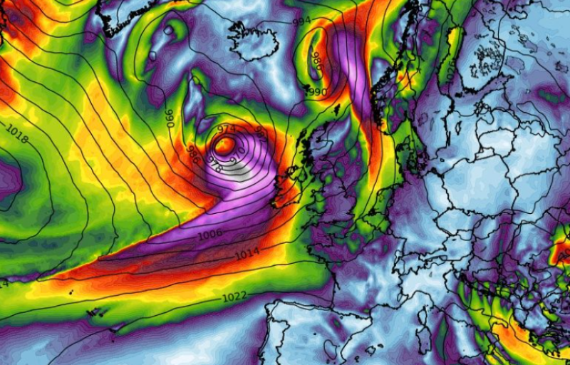 ALERT: Caution urged as Met Éireann upgrades Storm Amy weather warning to status orange