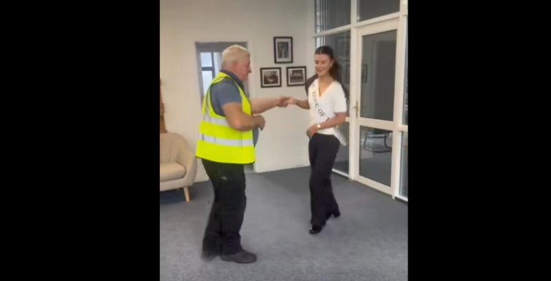 WATCH: Laois Rose thriving and jiving at Mountrath business!