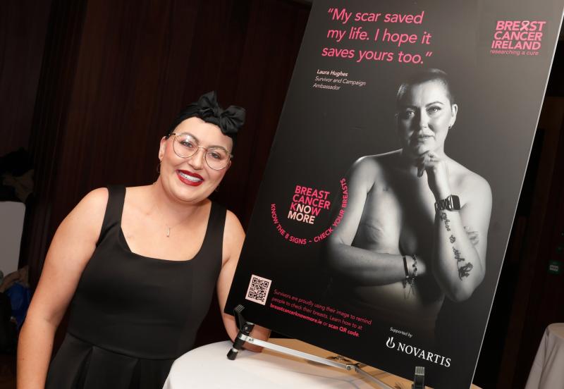 Laois mother bravely takes on breast cancer survivor campaign