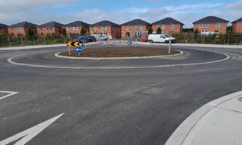 Another new roundabout built in Portlaoise for more houses