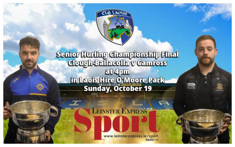 LIVE BLOG: Bob O'Keefe Cup on the line as Clough-Ballacolla face Camross