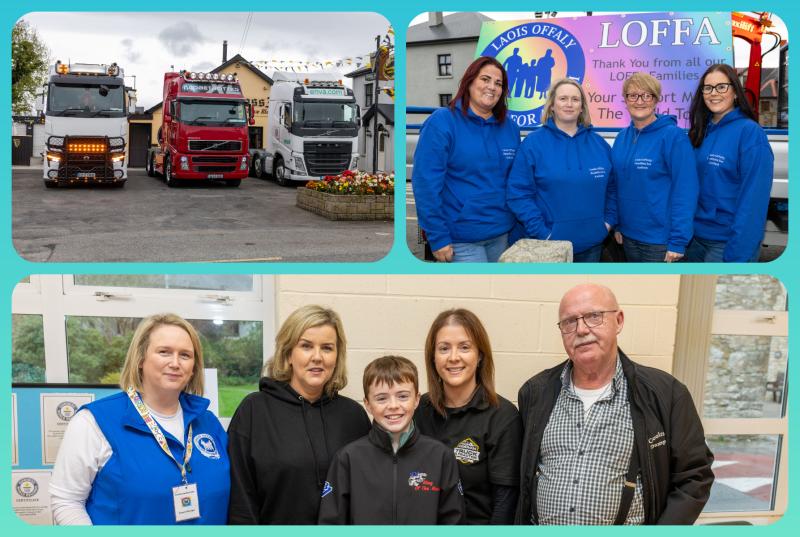 PHOTOS: Laois tractor & truck run raises funds for local autism charity