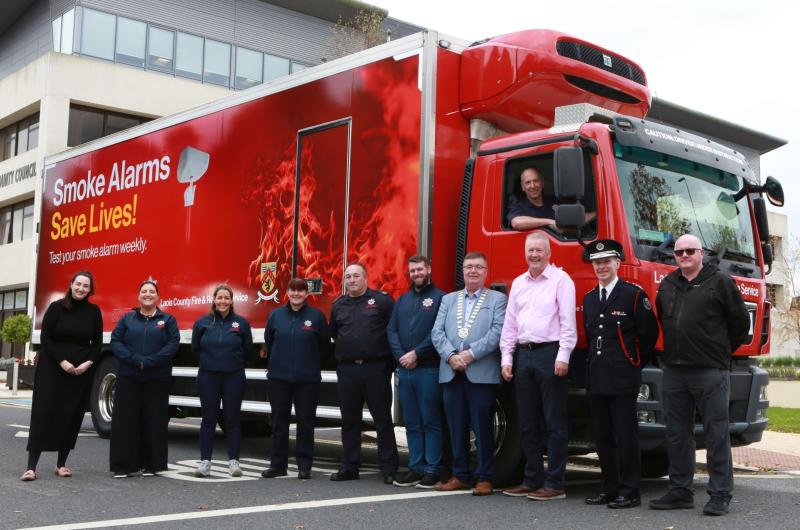Laois Fire Service unveils unique redesign to fleet