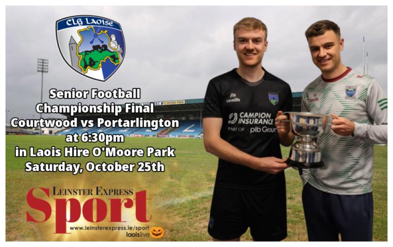 LIVE BLOG: Portarlington and Courtwood meet for the second time in Laois GAA SFC County Final