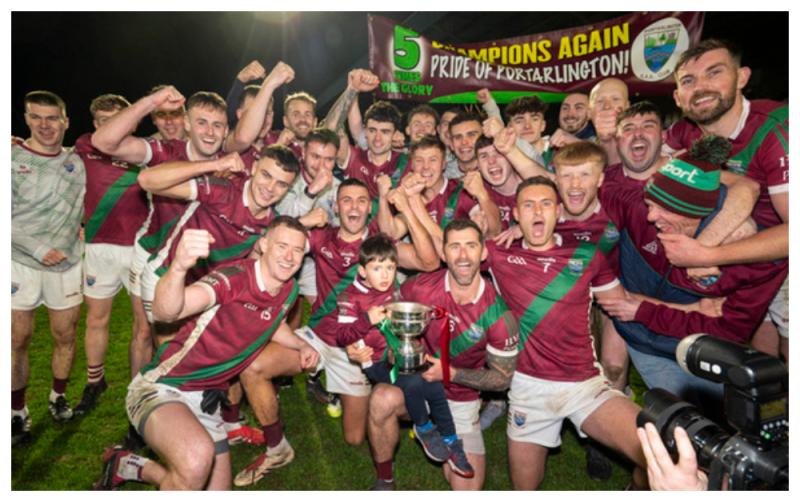 Laois GAA football champs Portarlington set to face Carlow's Old Leighlin live on RTÉ 2