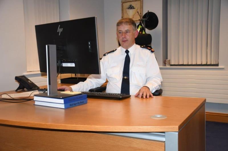 Laois Offaly Gardaí pay tribute to retiring Superintendent