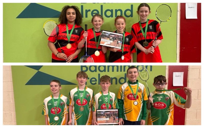 Laois primary schools impress at inaugural Laois/Offaly badminton qualifier