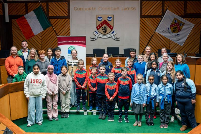 Portlaoise schools breaks new ground for greener travel 