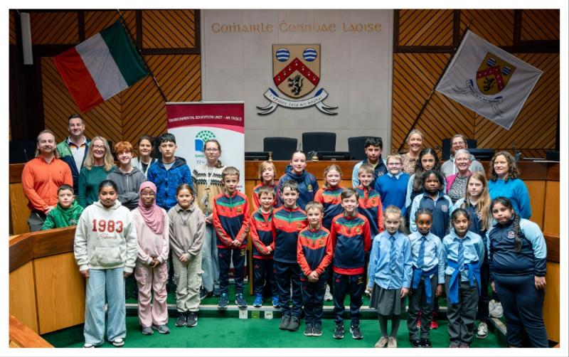 Portlaoise students pave the way for greener and safer school journeys