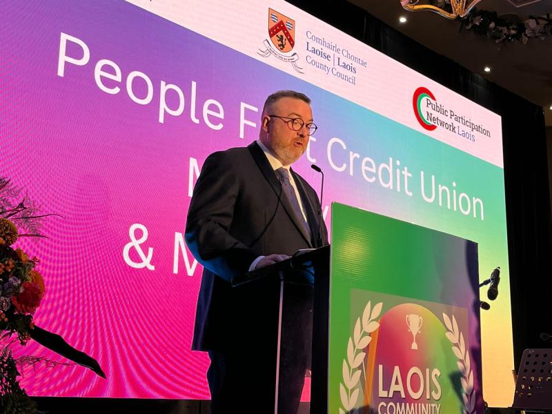 Credit union praise for 'selfless' volunteers at Laois Community and Voluntary Awards #laoisawards25 